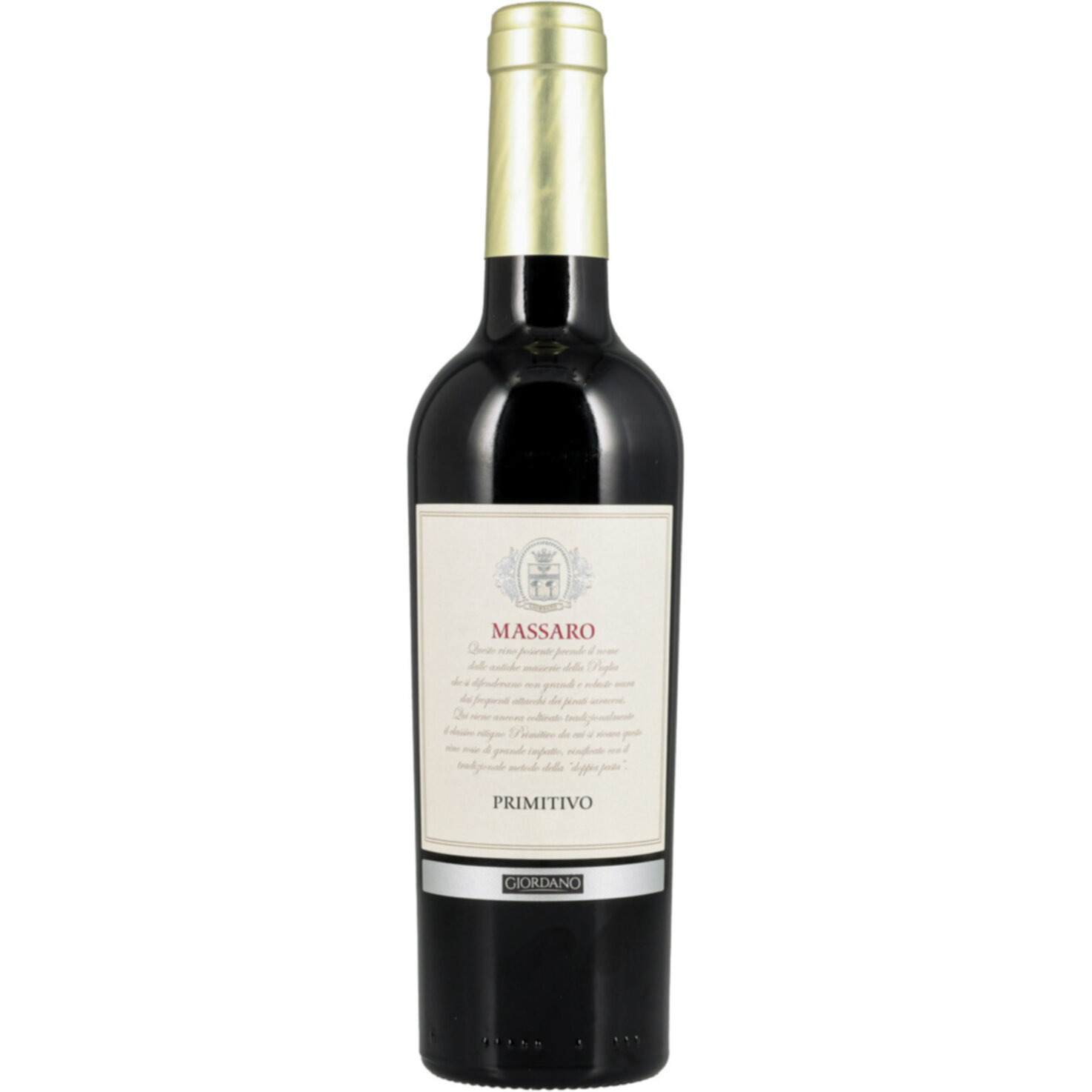 Puglia IGT Primitivo Massaro Giordano -37.5cl