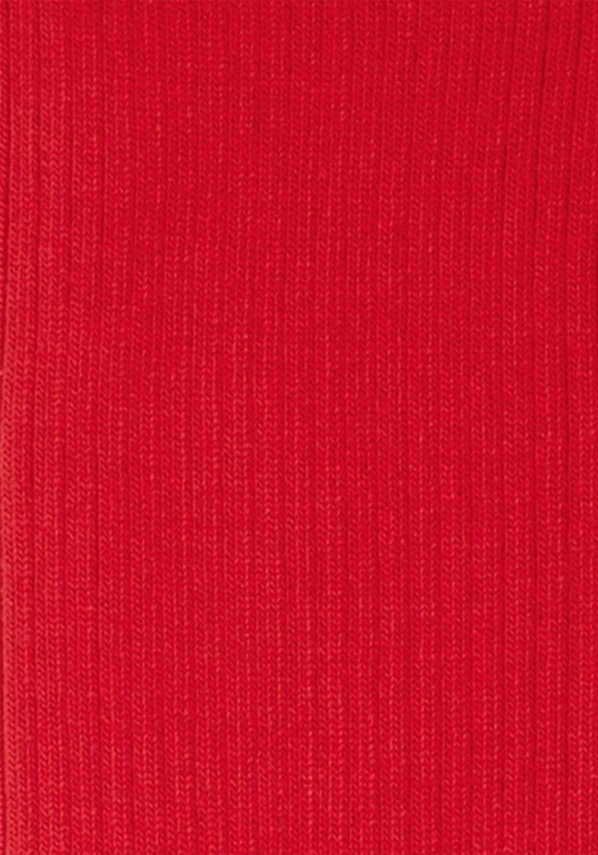 DillySocks Socken Ribbed Ferrari Red