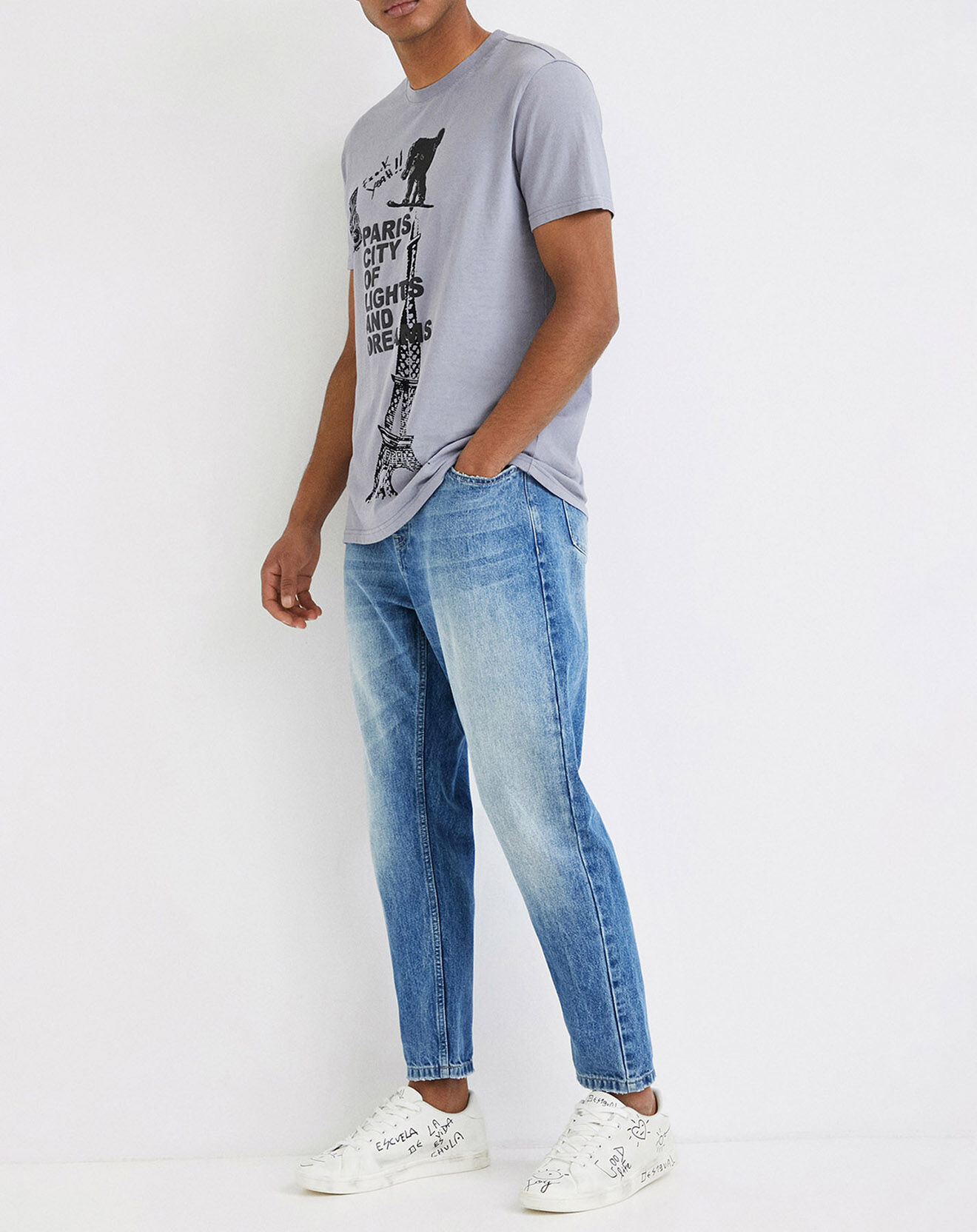 Desigual T-Shirt Milo bleu