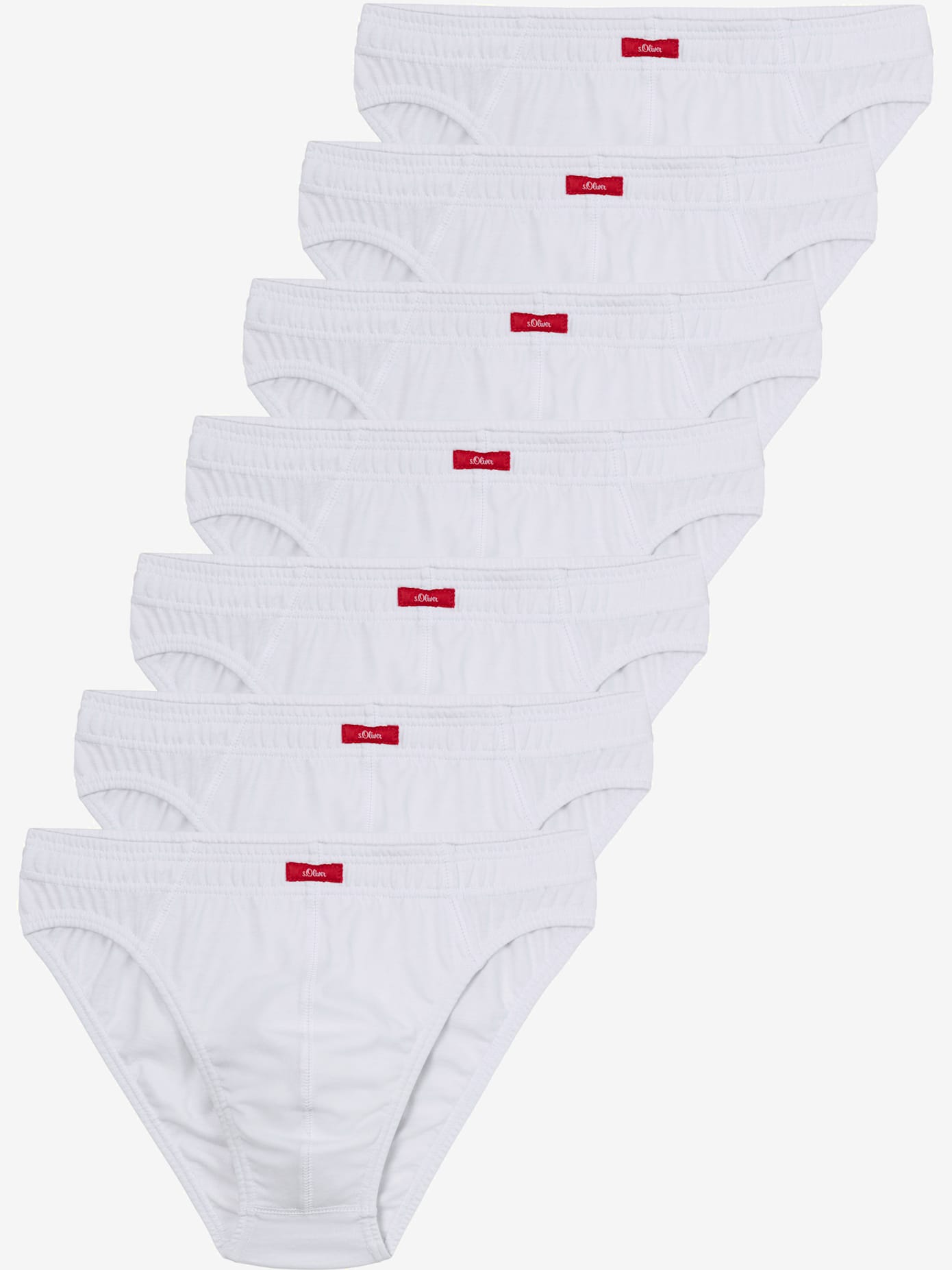 7 slips s.oliver dans une boîte pratique