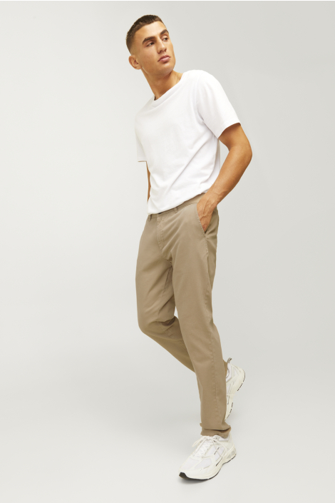 JJ Rebel beige heren broek