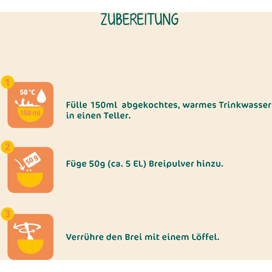 Milupa Milchbrei Milde Früchte Guten Morgen 400 g ab dem 6. Monat