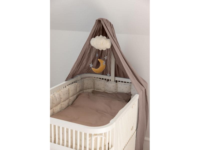 sebra Baldachin Sky Betthimmel Jetty Beige, 150 cm Baldachin Betthimmel für Babybett