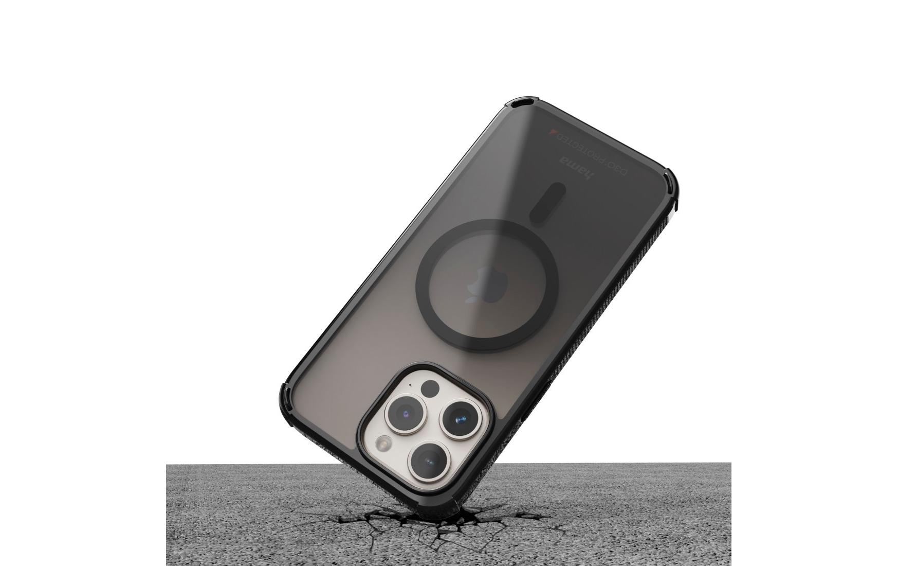 Back Cover Extreme Protect iPhone 16 SchwarzBack-Cover für das Apple iPhone 16