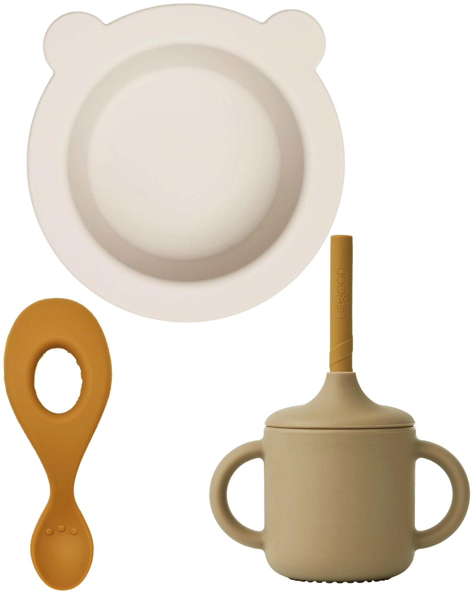 Geschirr-Set KALI 3-teilig in oat multi mix