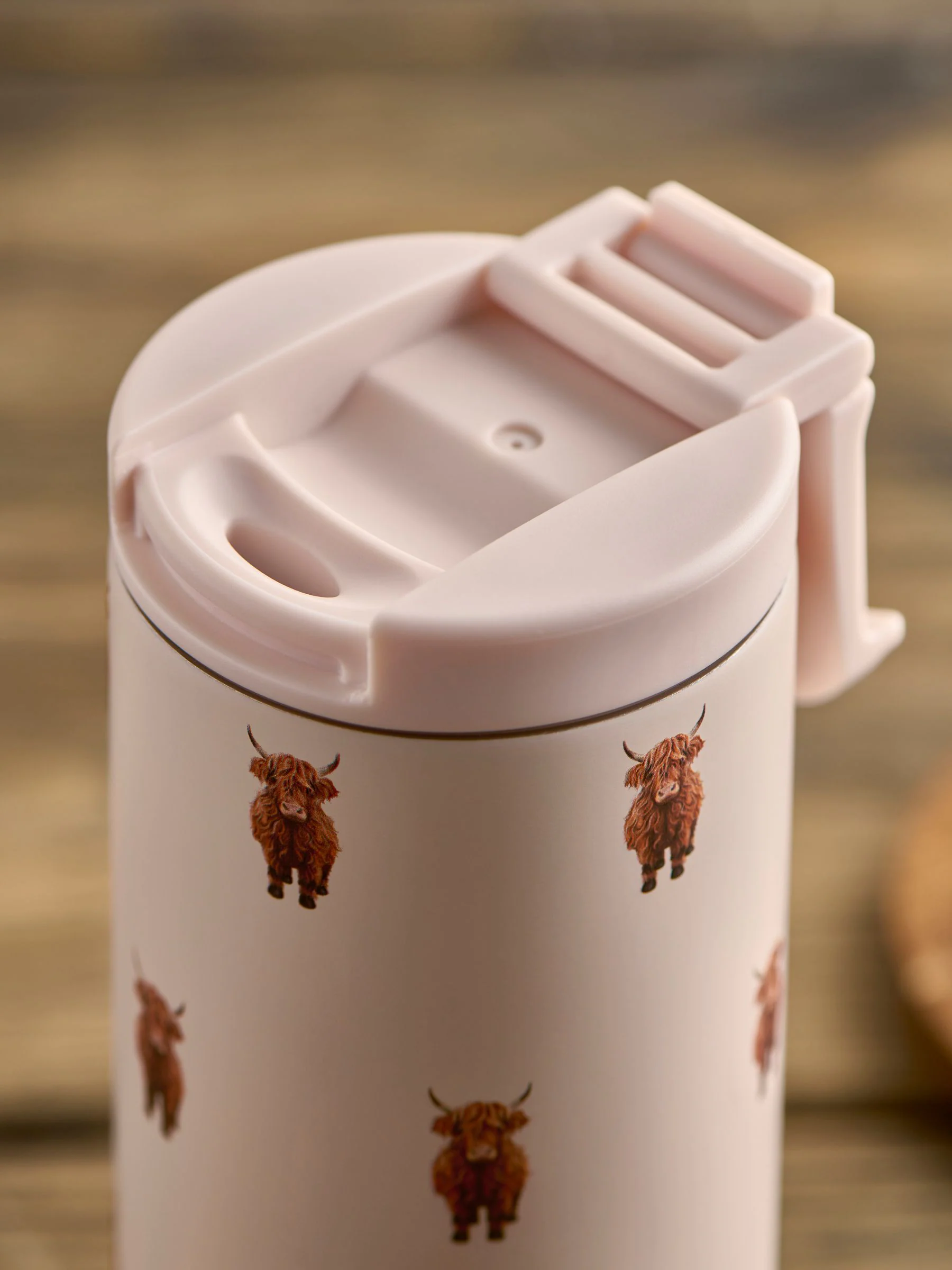 350ml Stainless Steel Hamish the Highland Cow Travel Mug