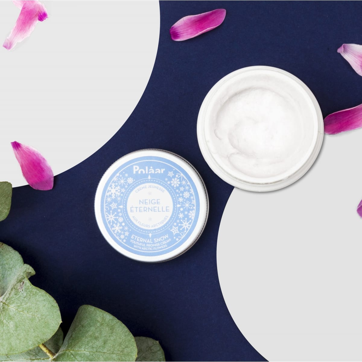 Polaar Neige Éternelle aux Fleurs Arctiques Crème Jeunesse