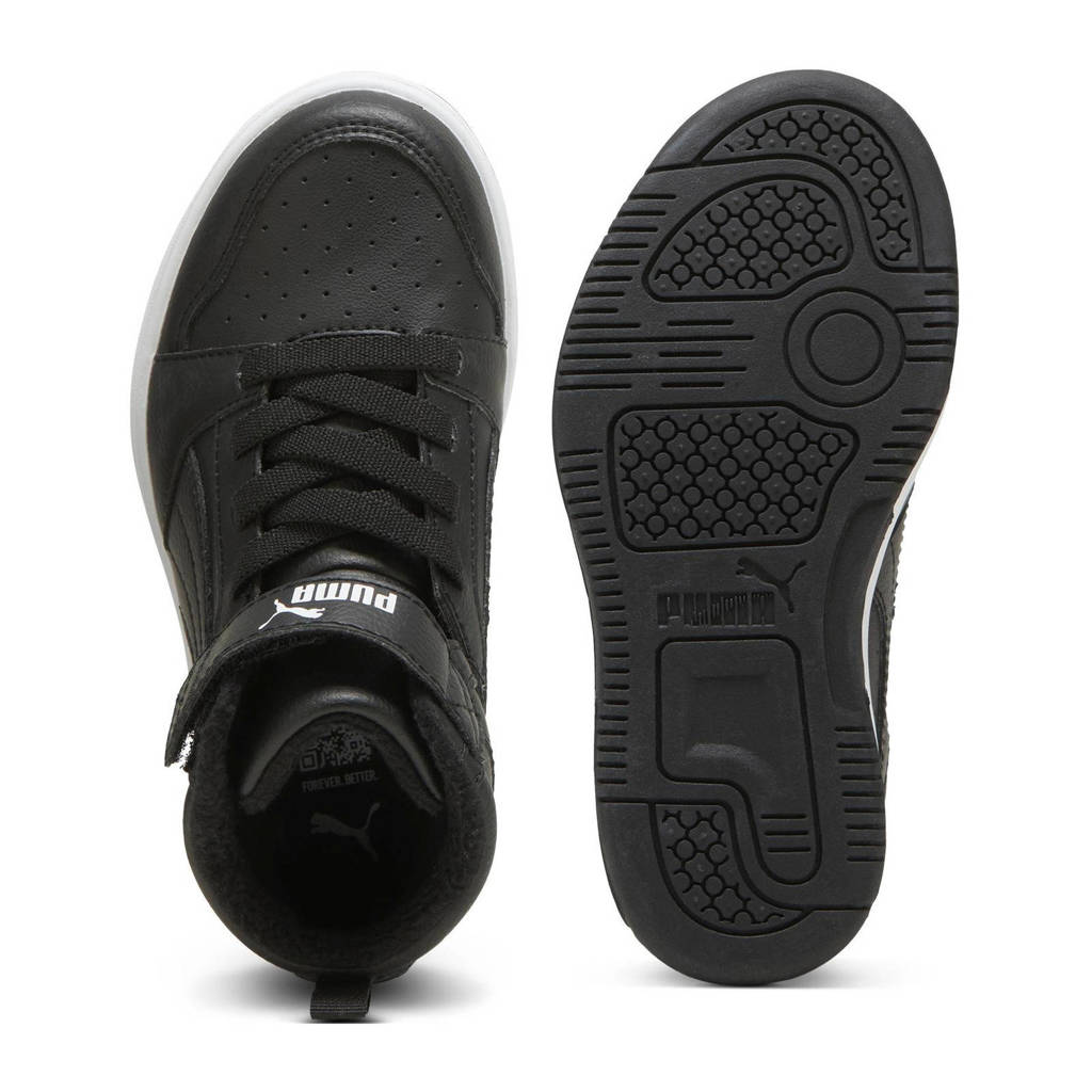 Puma Rebound v6 Mid V6 Mid sneaker zwart