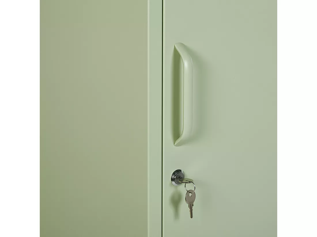 Meuble de rangement FROME Métal Vert clair