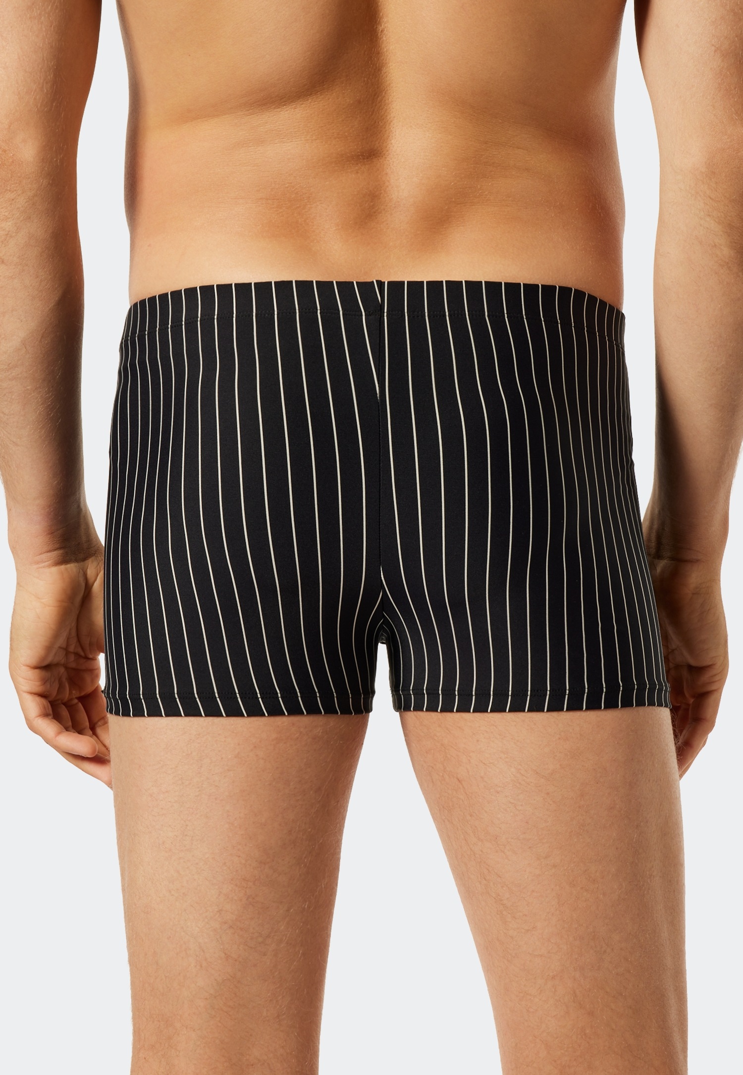 Schiesser Badeshorts »Nautical Casual«, Innenslip, kleine Tasche mit RV, gestreift