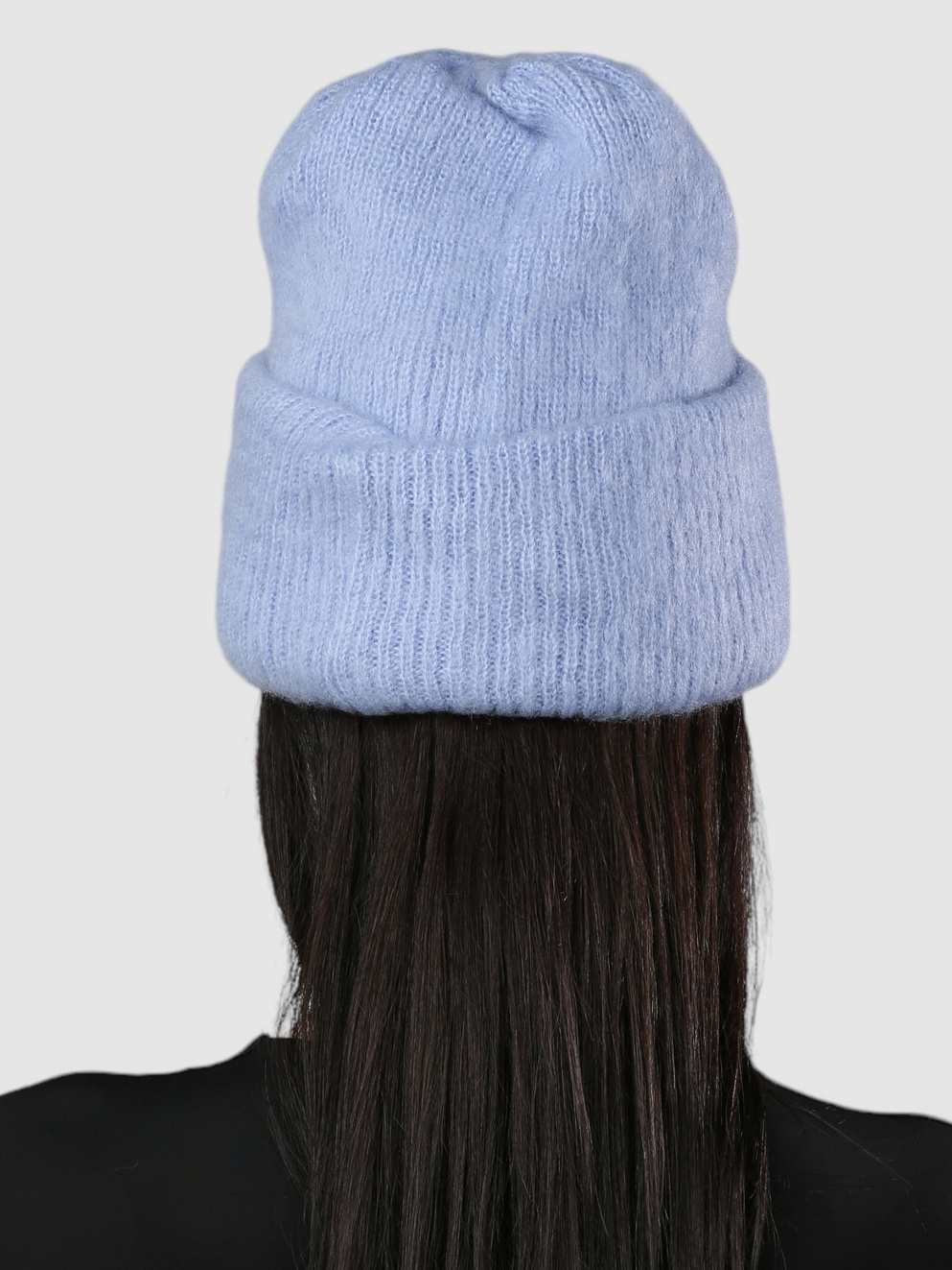 Another Cotton Lab Mohair Beanie sky blue