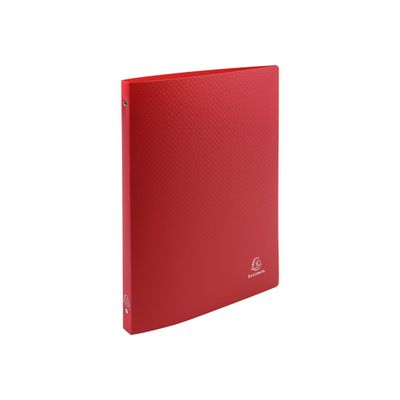 Exacompta Opak - Classeur à anneaux - Dos 20 mm - A4 - pour 100 feuilles - rouge