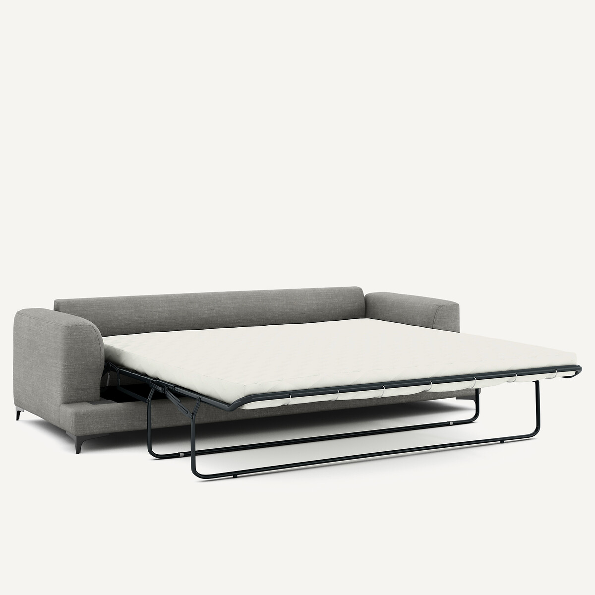 AM.PM<br>Sofá-cama de 4 lugares em linho de algodão, Marsile