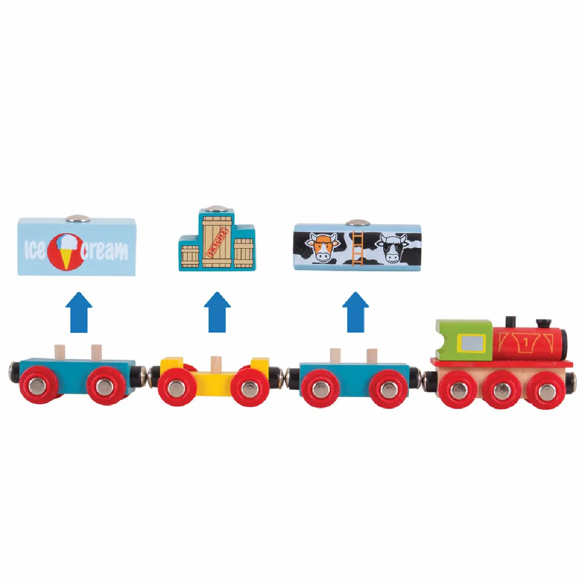 Bigjigs Rail Train de Marchandises