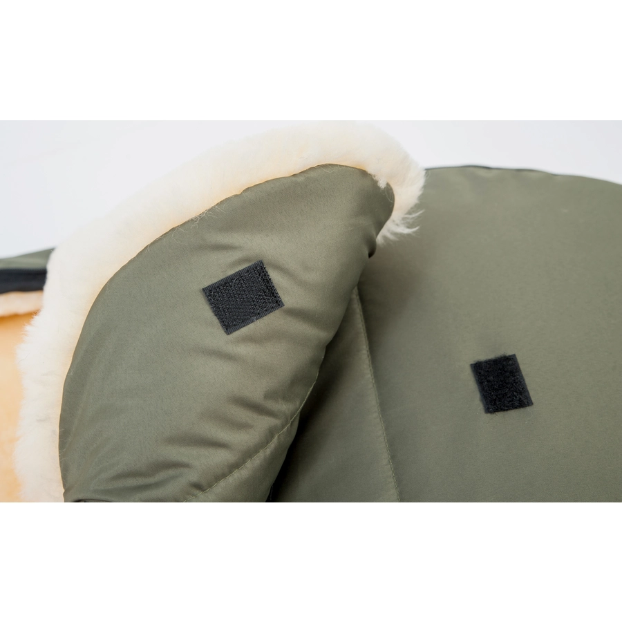 Altabebe Lammfellfußsack für Kinderwagen Nordkap beige