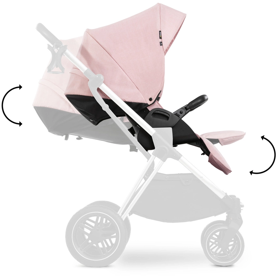 hauck Sportwagenaufsatz Vision X Melange Rose
