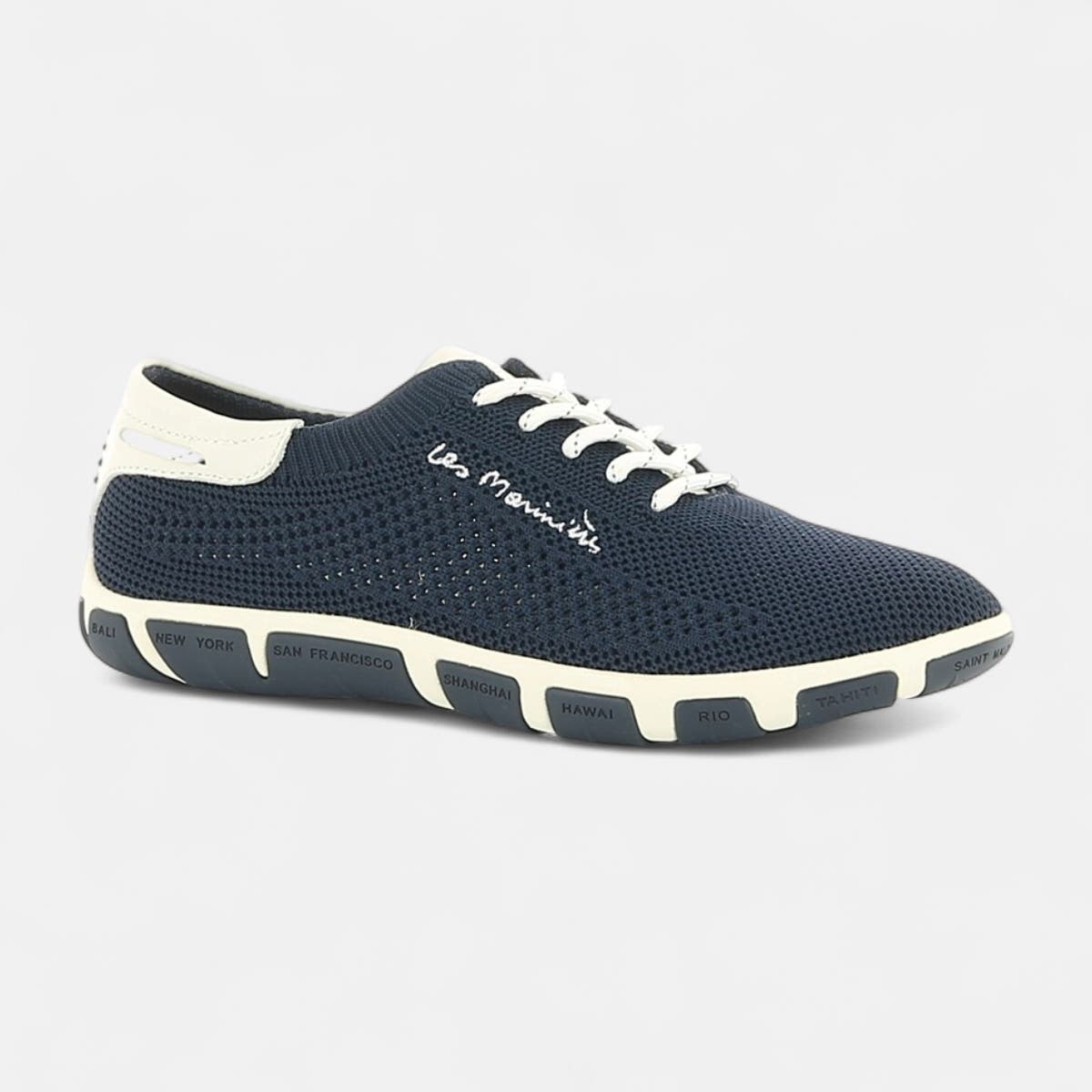 Baskets basses Femme bleu marine