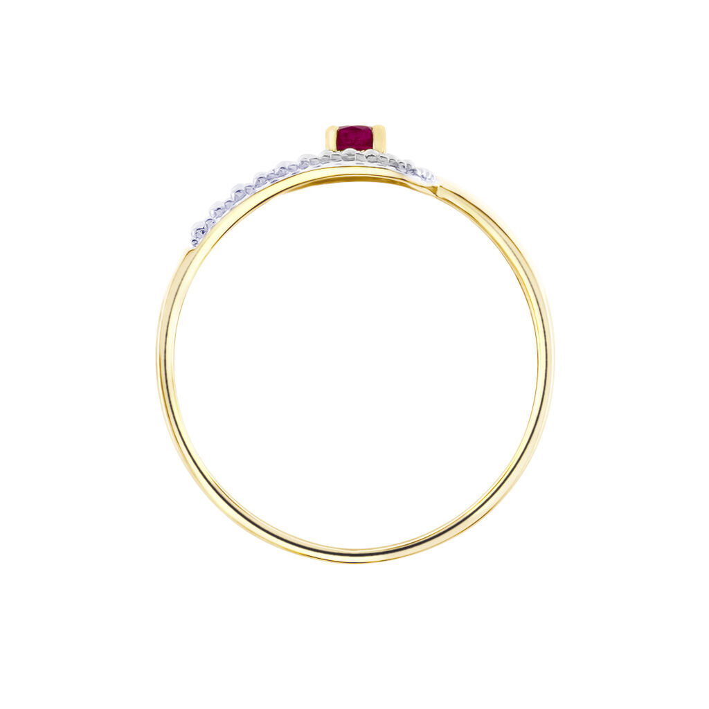 Bague Or Jaune Karmele Rubis