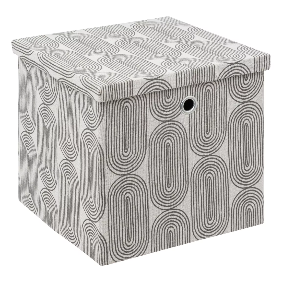 Panier de rangement (31 x 31 x 31 cm) Rainbow Gris