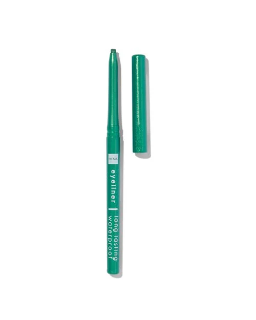 eye-liner vert métallisé