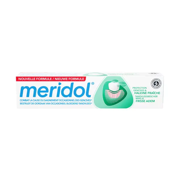 Pasta de dentes Meridol para proteção das gengivas e hálito fresco, 75ml