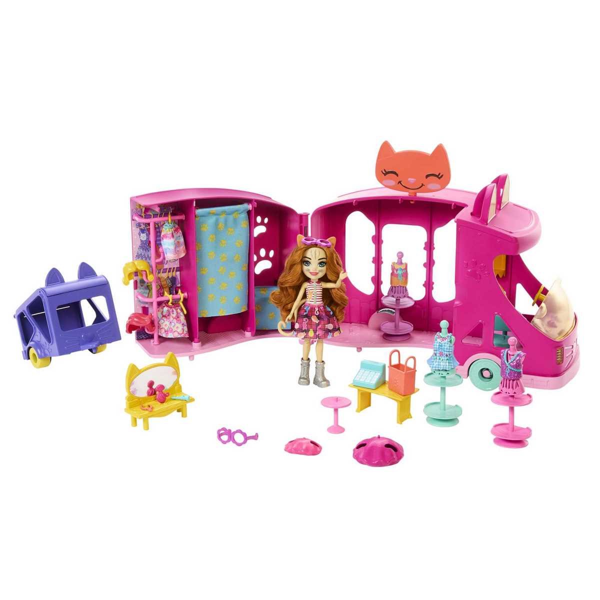 Chat-mion de mode Enchantimals