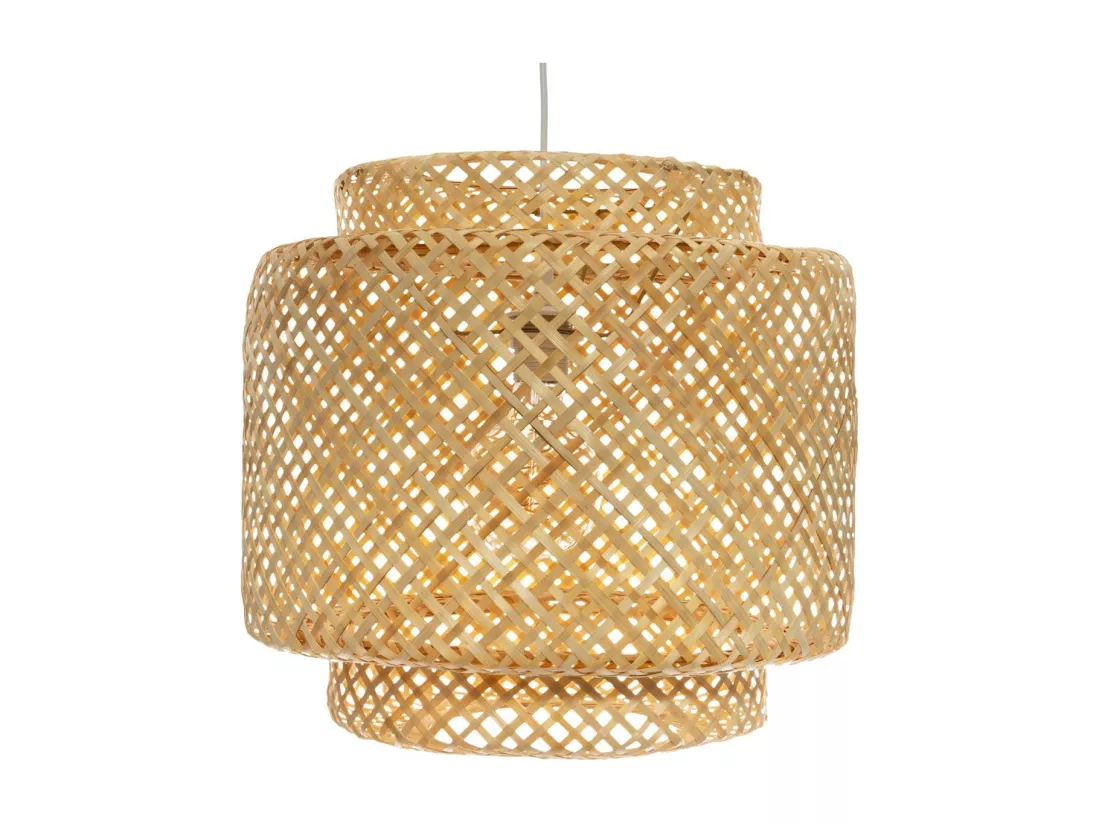 Luminaire Suspension en Bambou naturel D 40 cm