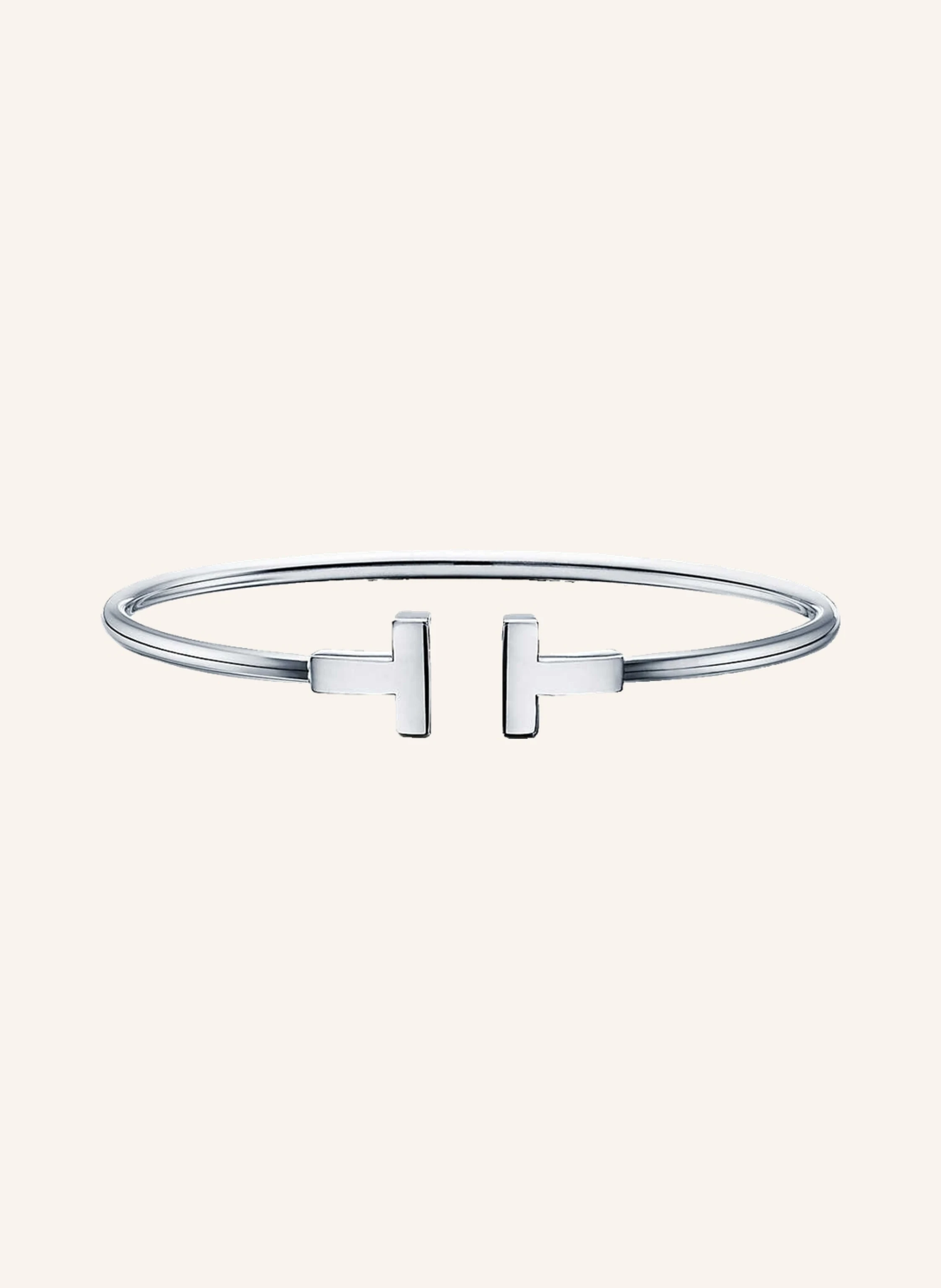 TIFFANY & Co. Tiffany T Wire ARMREIF aus 18 Karat Weißgold