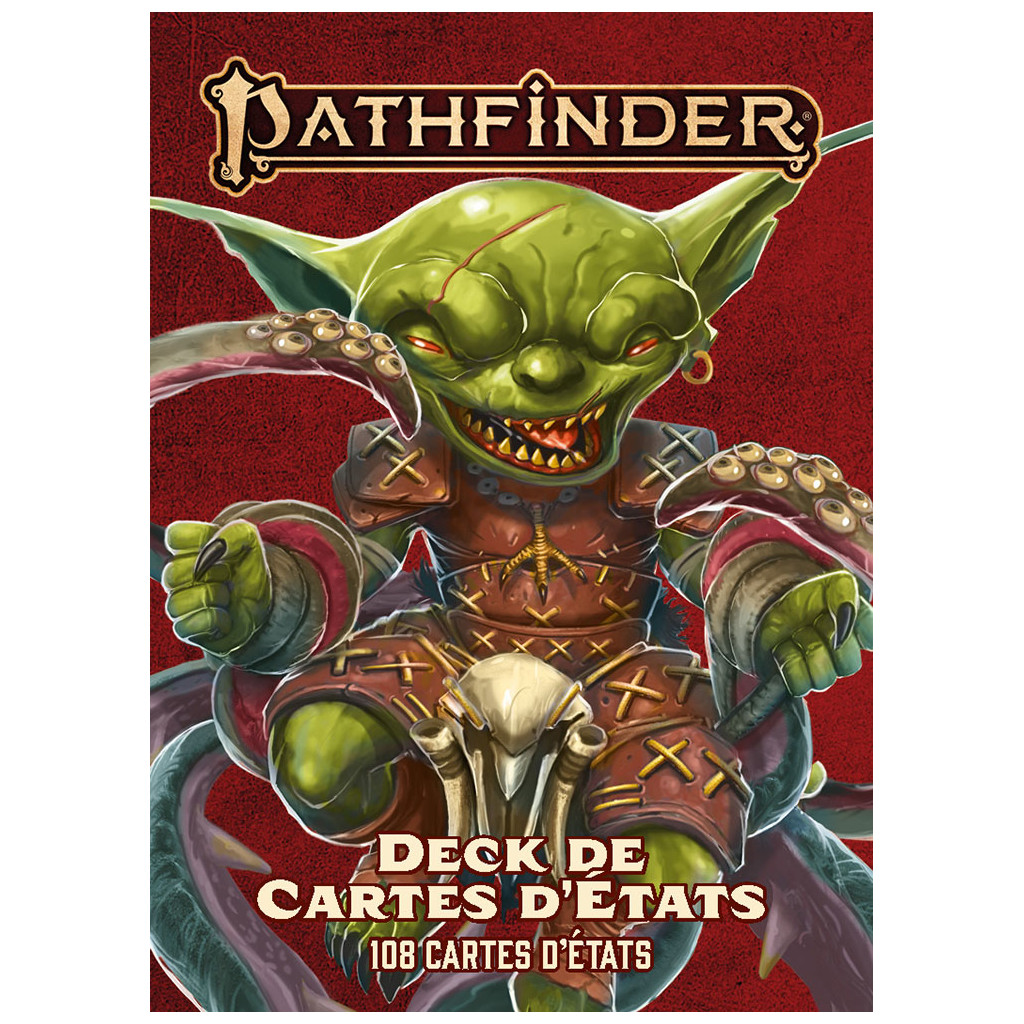Pathfinder 2 - Deck de Cartes d'Etats