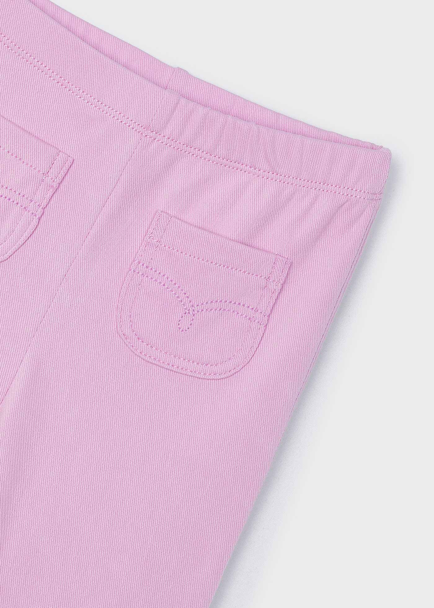 Calça jegging jeans roxa para meninas