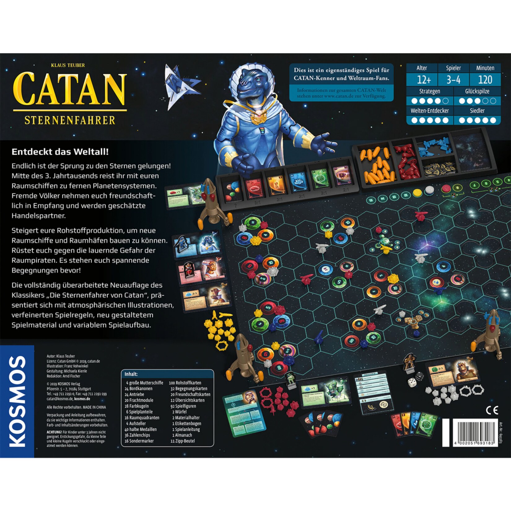 Kosmos Brettspiel CATAN - Sternenfahrer
