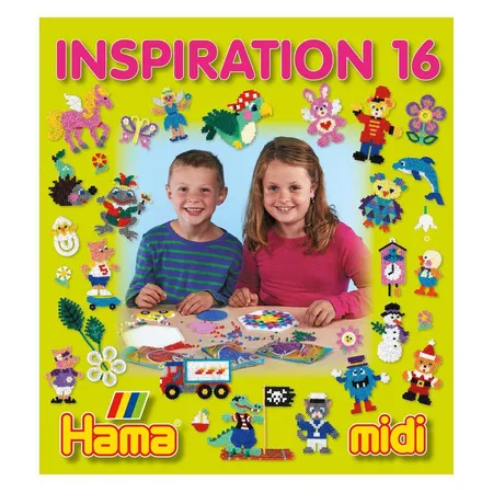 Hama Bügelperlen Heft Inspiration Nr. 16, für Bügelperlen Midi