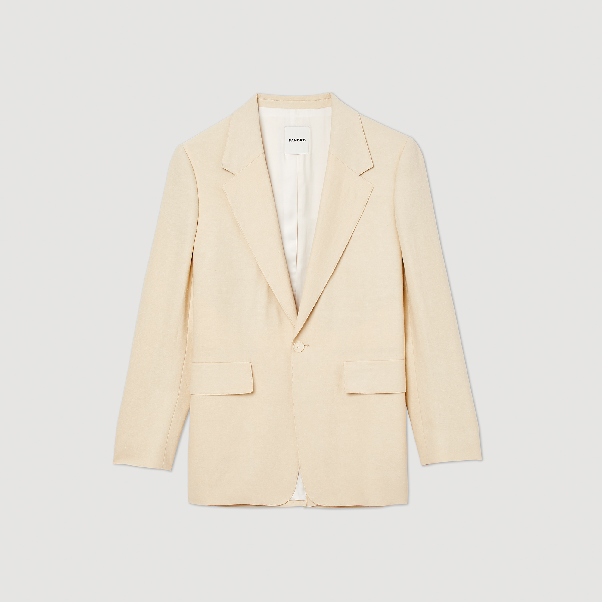 Veste de costume en lin