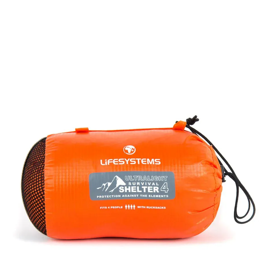 Lifesystems Ultralight Survival Shelter 4 Orange