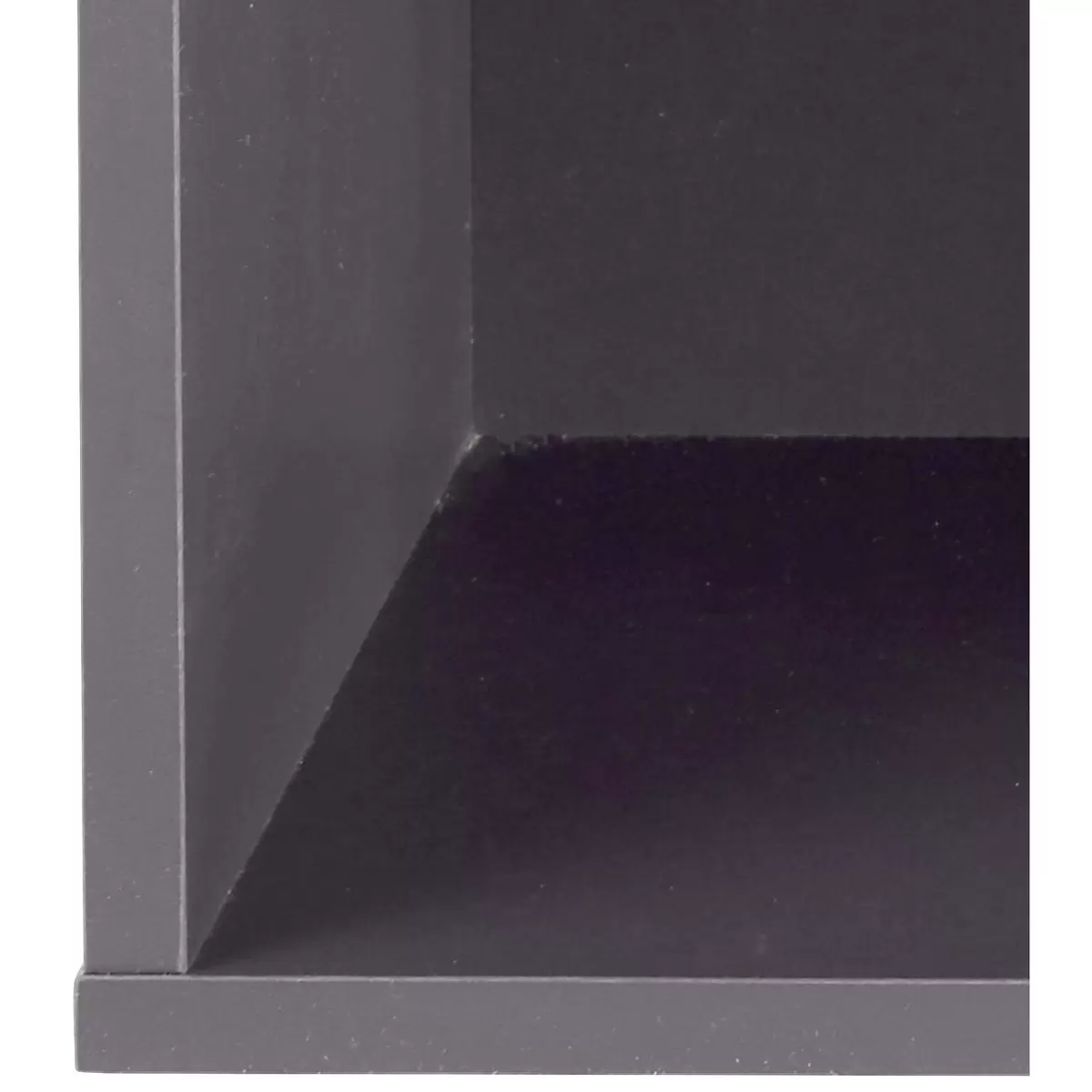 Regal Box Dunkelgrau