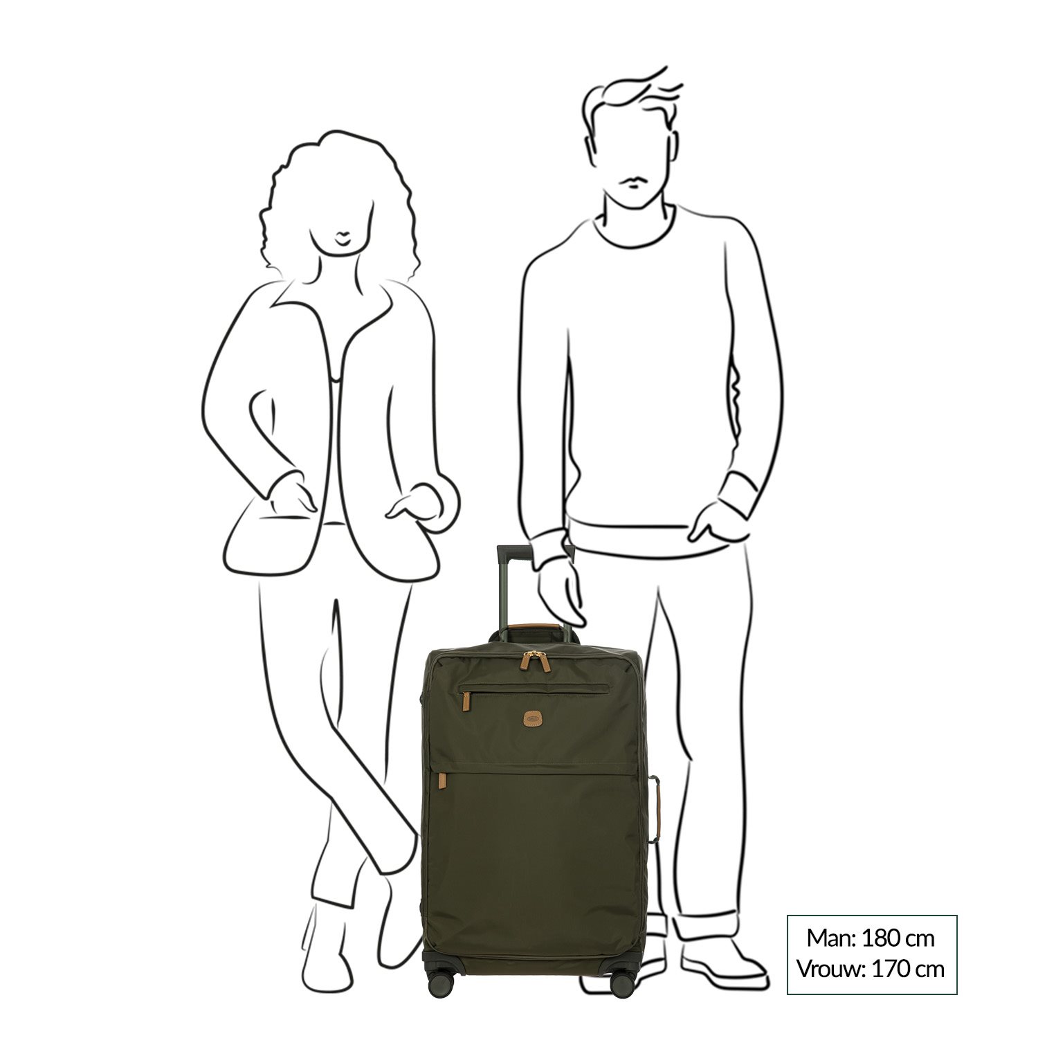 Bric's X-Travel Trolley 70 black