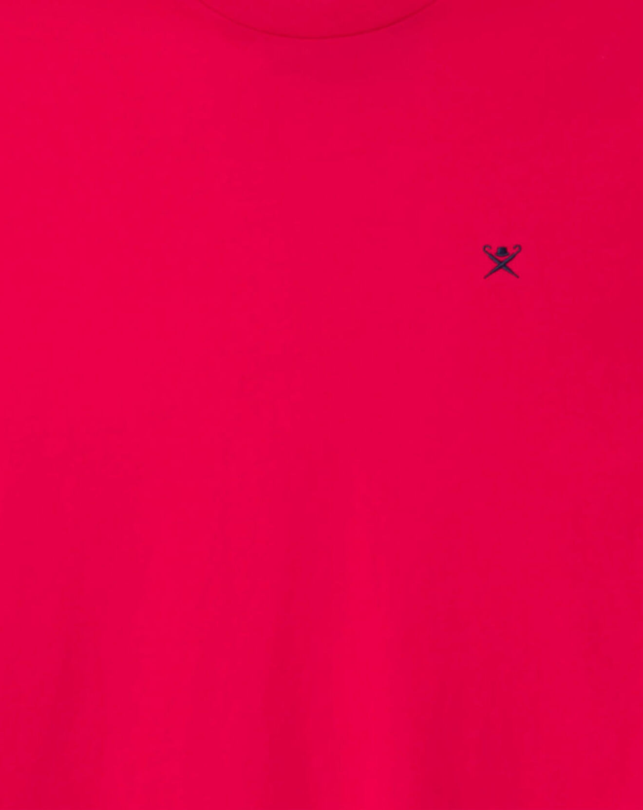 Hackett London T-Shirt Regular Fit uni Yok rose fushia