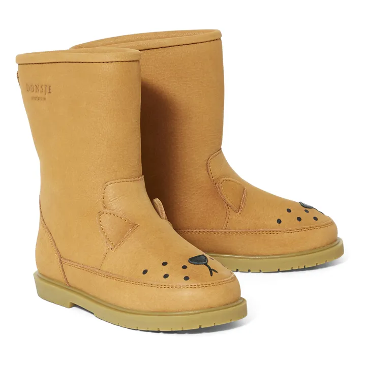 Donsje Bottes Fourrées Lion Wadudu | Camel