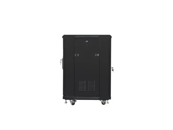 Lanberg - Rack kabinet - sort, RAL 9004 - 15U - 19