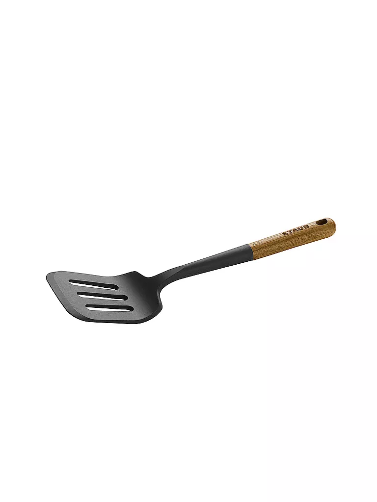 STAUB Pfannenwender 31cm Akazie / Silikon braun