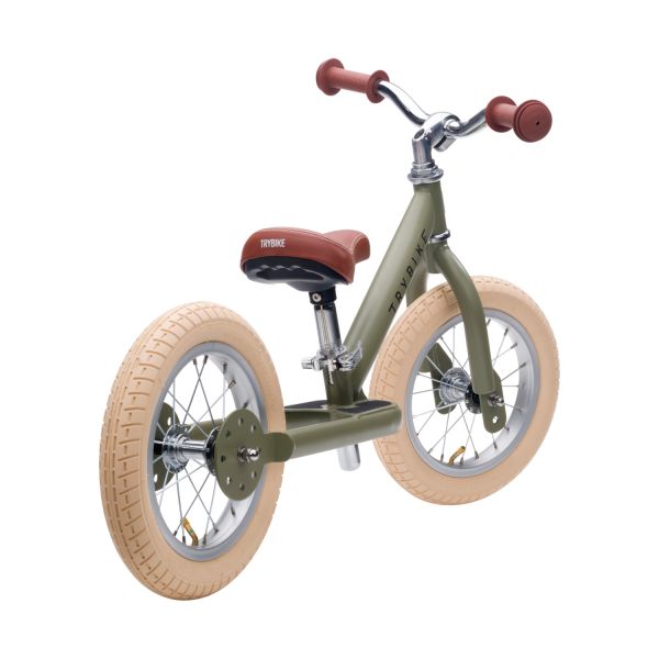 Trybike Steel Vintage Loopfiets - Red Matt