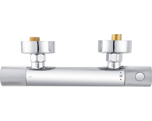 form&style douchekraan met thermostaat KUDA chroom
