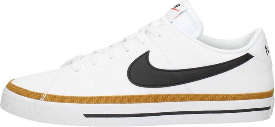 Nike Court Legacy NN Sneakers White Black Desert Ochre Team Orange