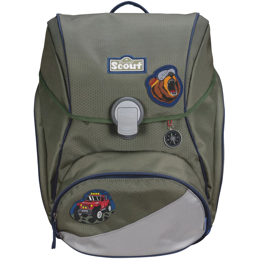 Scout Alpha - Schulranzen Set 4 tlg. Adventure