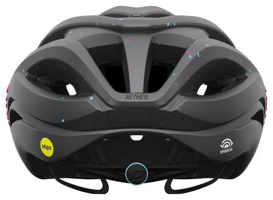 Casque Femme Giro Aether Mips Gris Rose