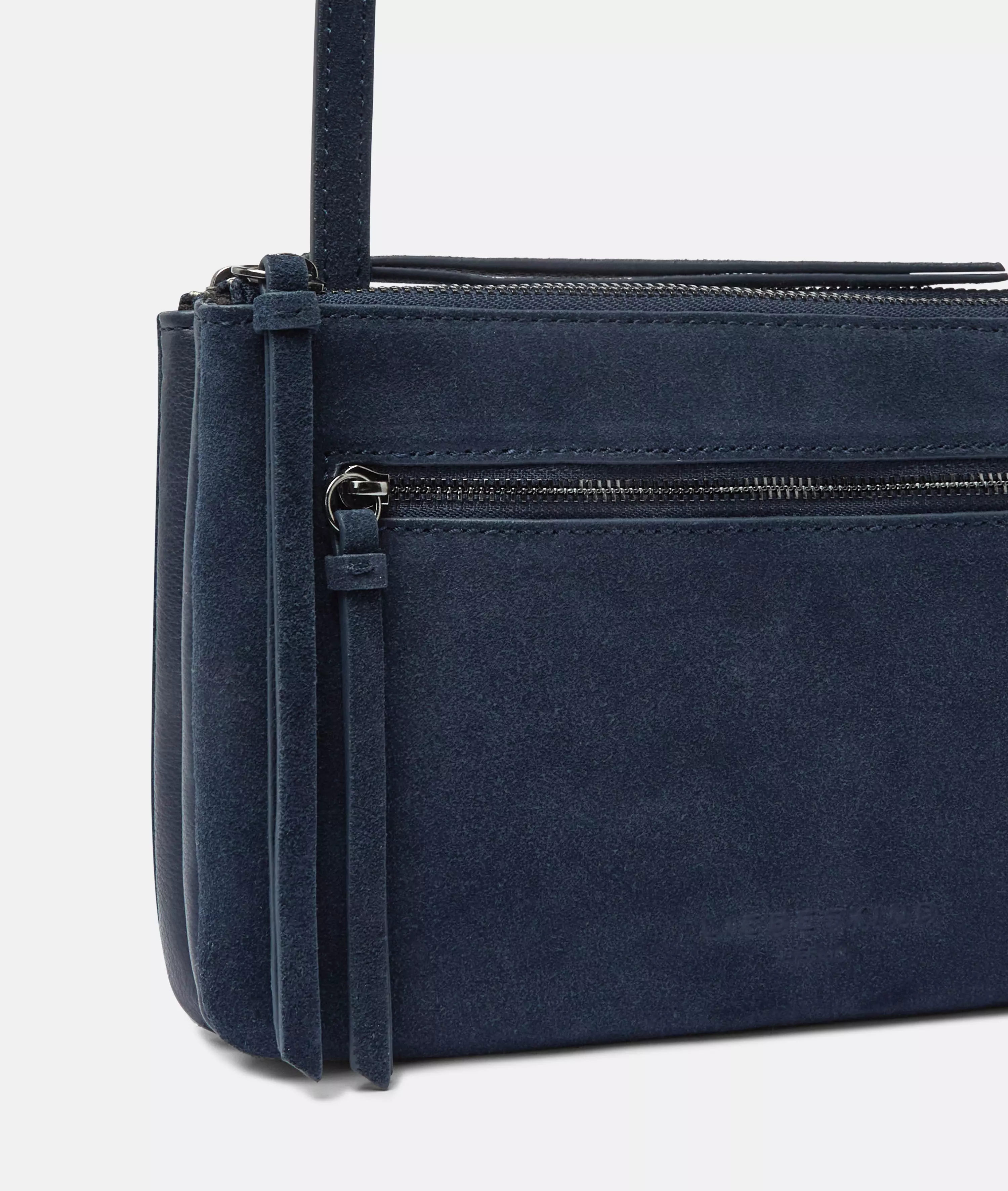 Crossbody Handy shoulder bag made from soft suede