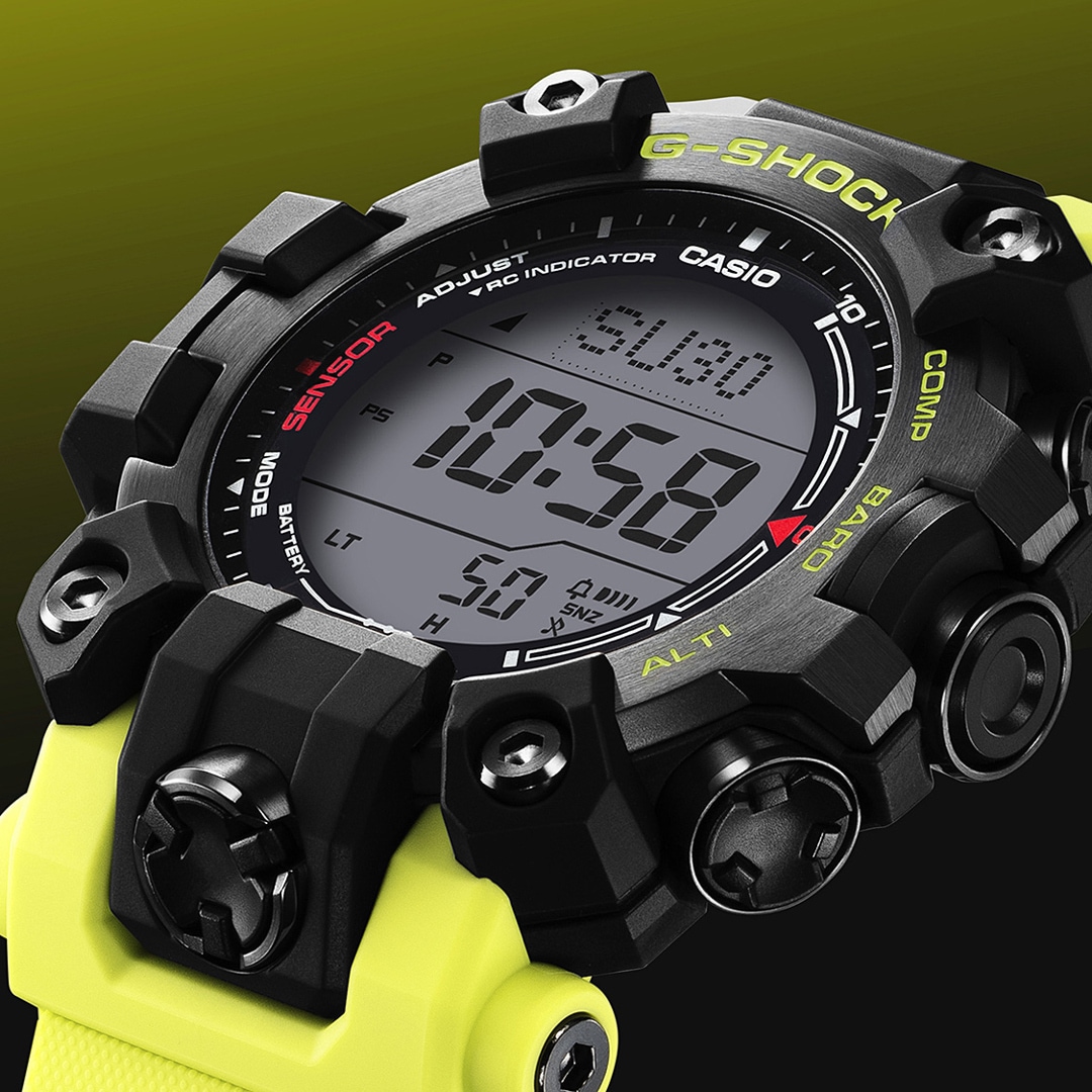 Casio G-Shock Gulfmaster Mudman Master in Rescue Yellow