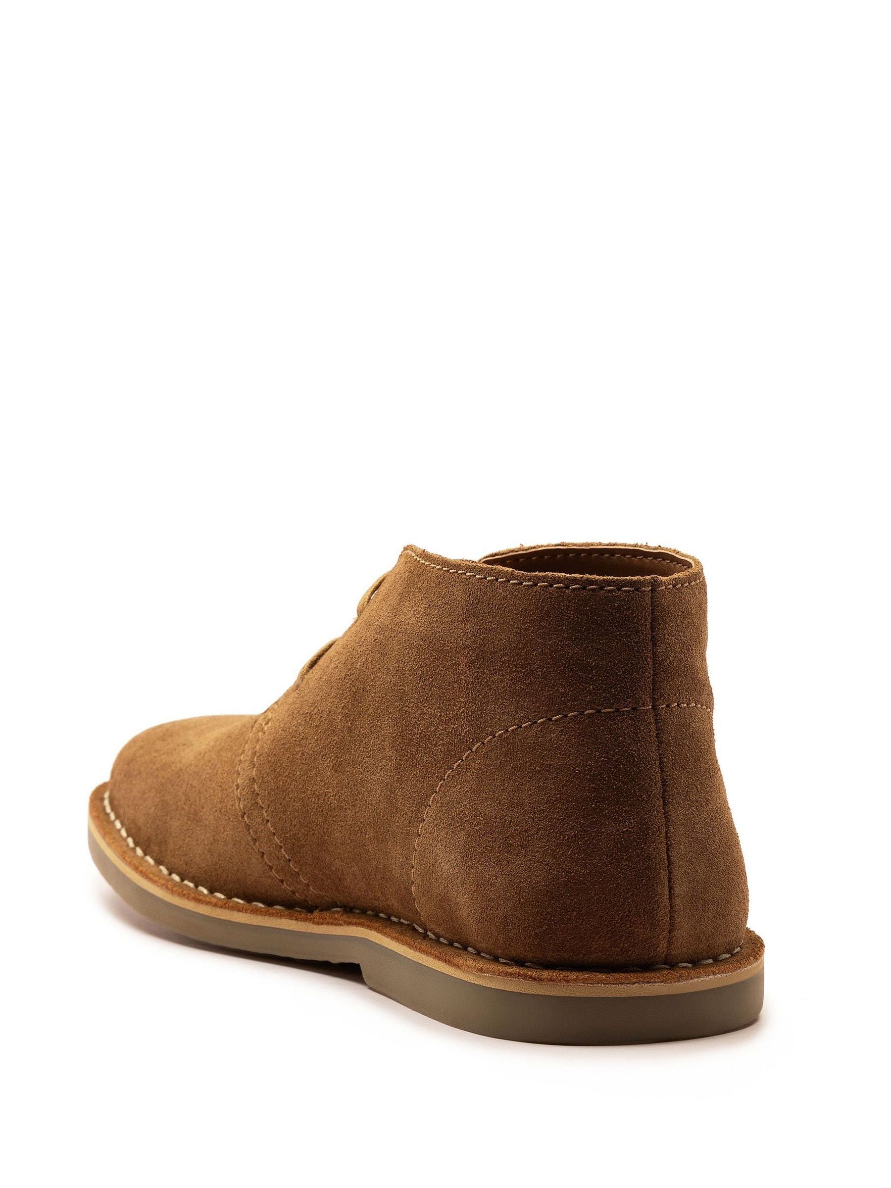 Bruin - Off The Hook Sahara suède leren Desert Chukka Vetersluiting Boots