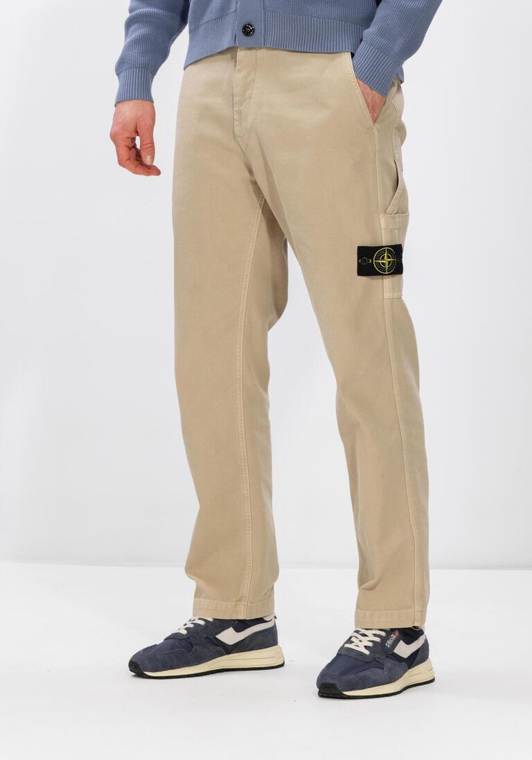 beige stone island chino trousers s0184