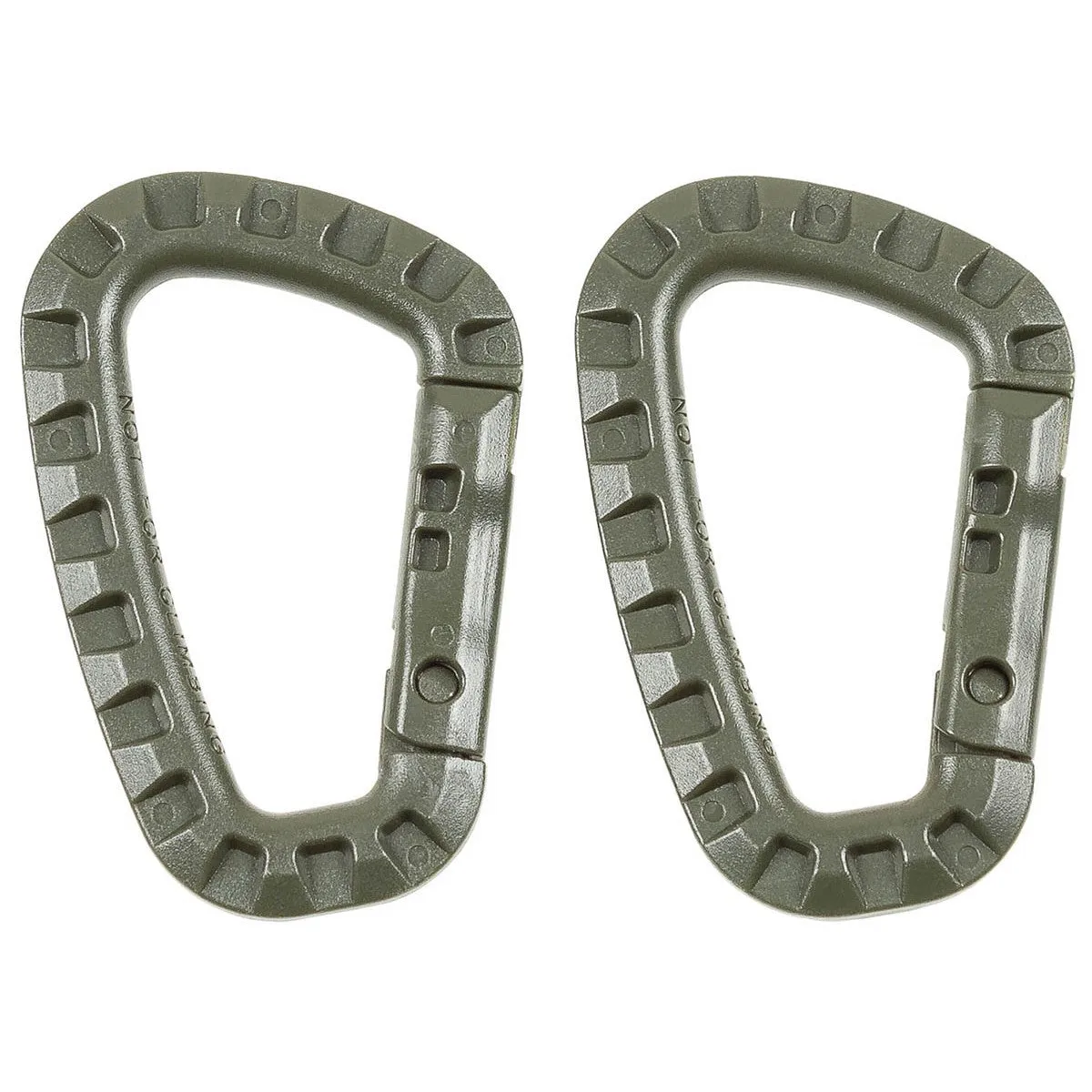 MFH -  Karabiner Kunststoff 2er Pack